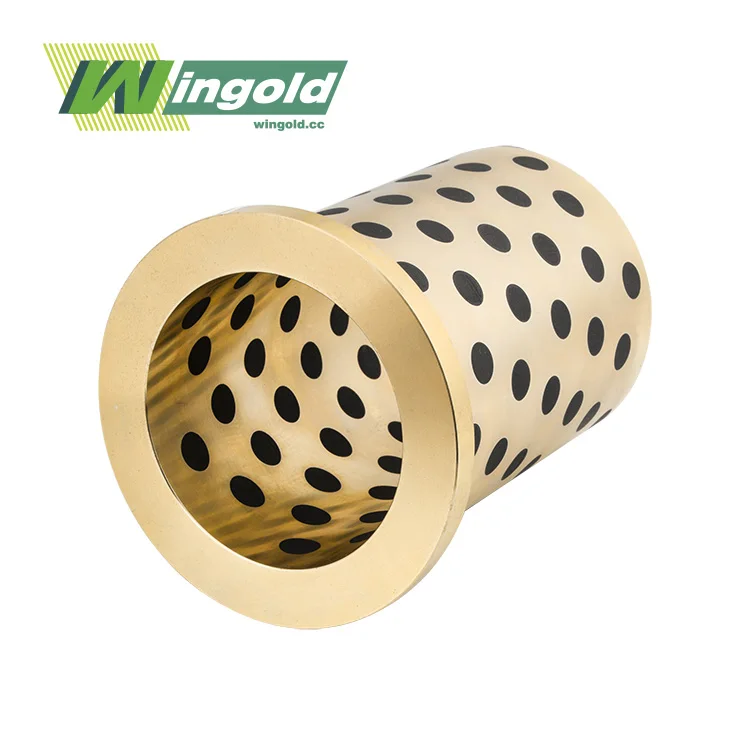 Brass Flanged Sleeve Bearing